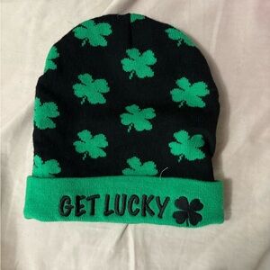 “Get Lucky” Clover Beanie – St. Patrick’s Day Theme